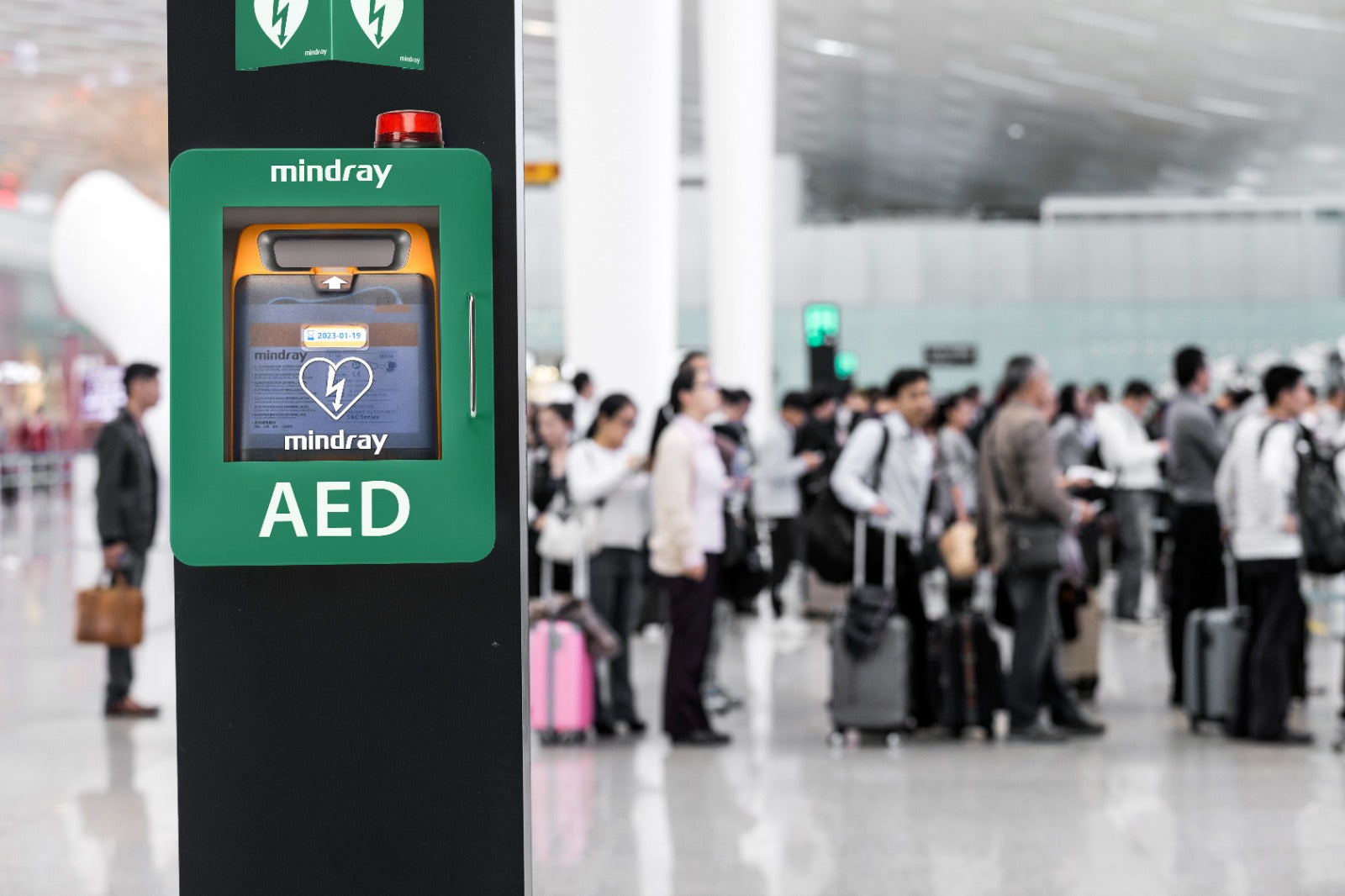 • Box ,Armoire intérieure pour défibrillateur